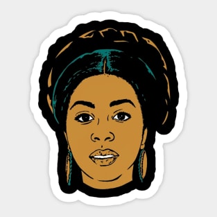 Lauryn Hill art Sticker